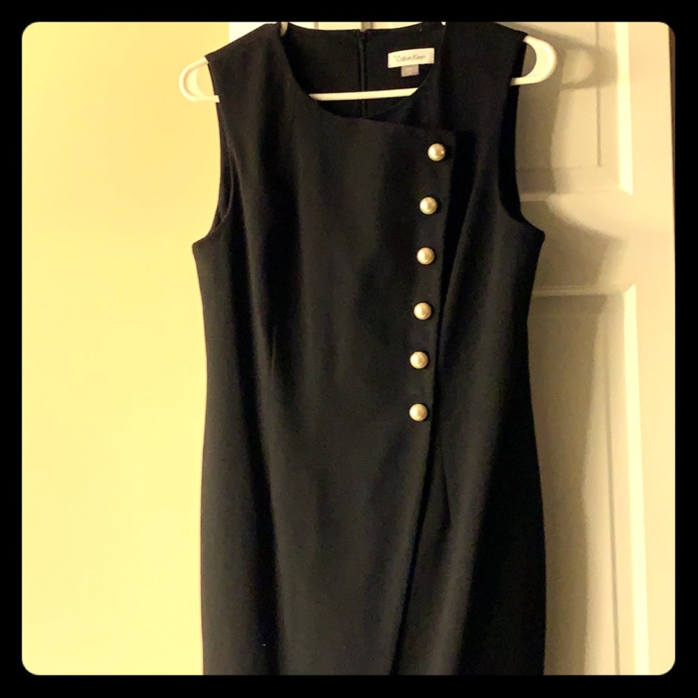 Calvin Klein pearl dress!